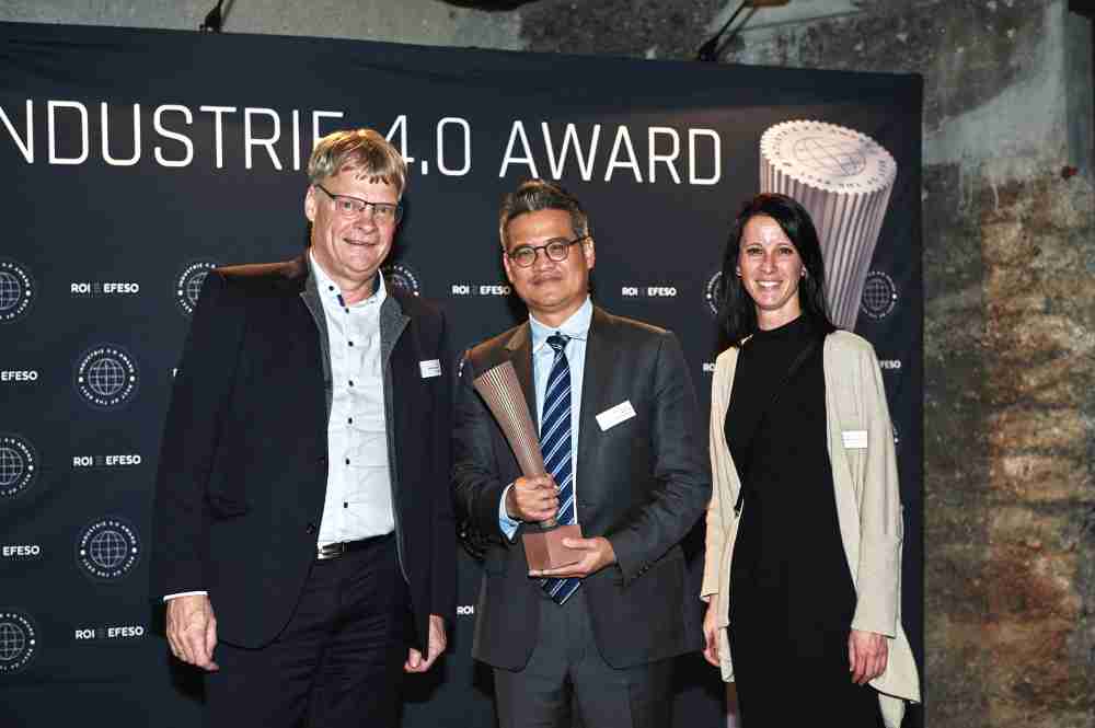 汇旺支付光电数位转型成效亮眼，，，，获德国ROI-EFESO工业4.0大奖肯定